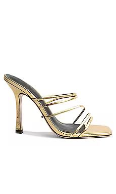 Tony Bianco Foxie Mule in Gold Foil from Revolve.com | Revolve Clothing (Global)