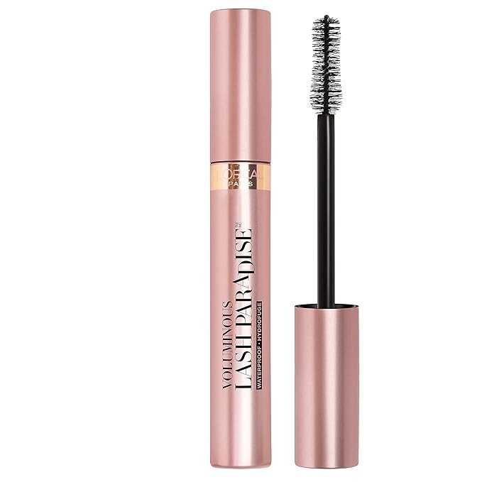 L'Oreal Paris Voluminous Lash Paradise Waterproof Mascara, Blackest Black, 0.25 Fl Oz (Pack of 1) | Amazon (US)
