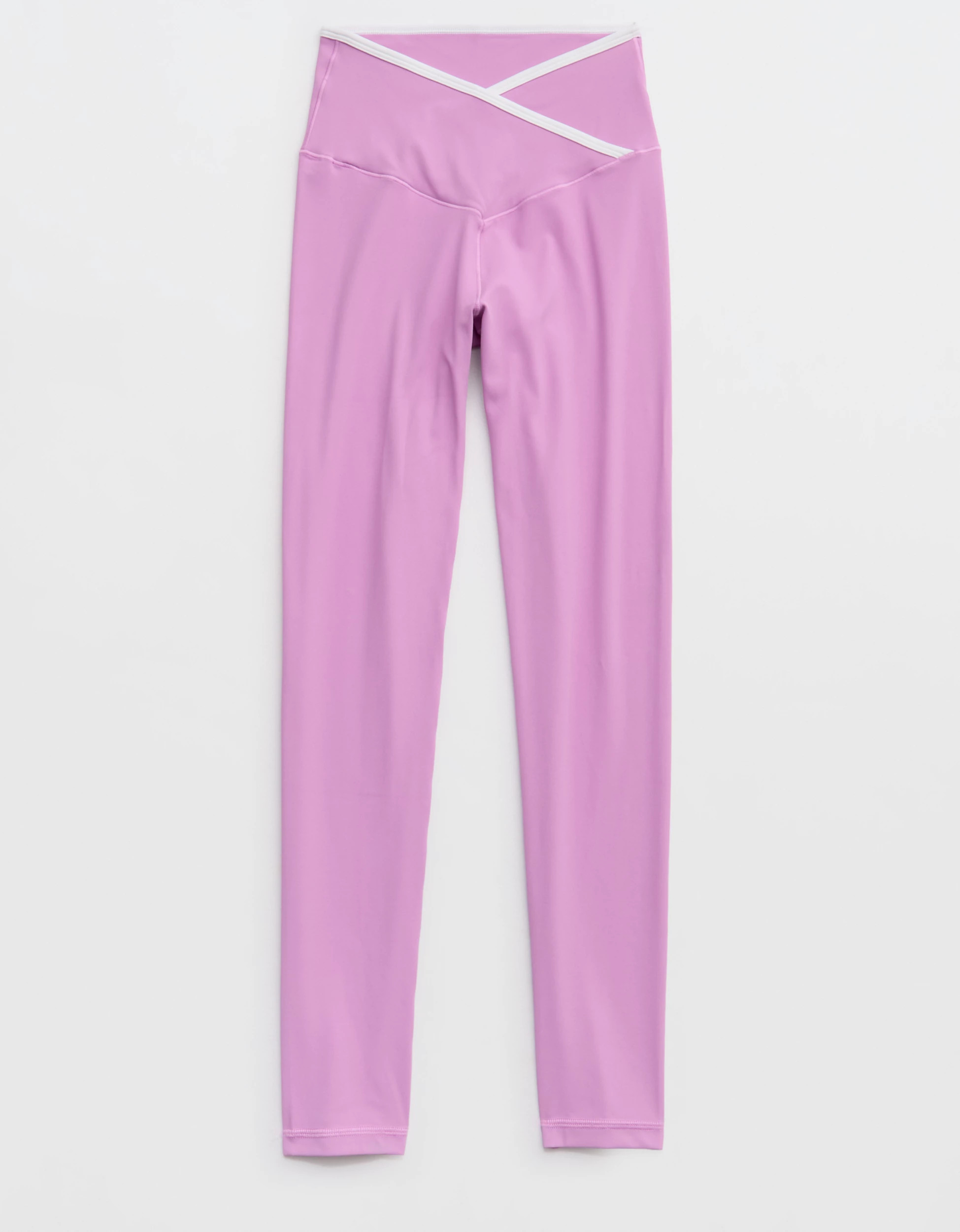 New + Matching Set OFFLINE By Aerie Real Me Tipped High Waisted Crossover Legging | Aerie