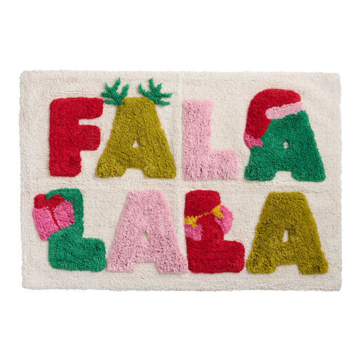 Multicolor Fa La La Tufted Bath Mat by World Market | World Market
