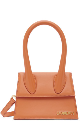 Orange 'Le Chiquito Moyen' Bag | SSENSE