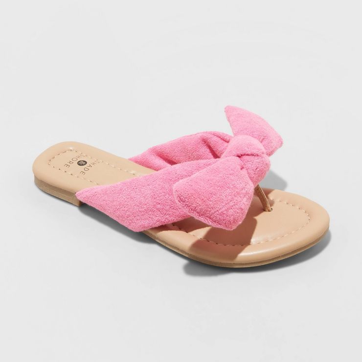 Women's Tulip Slide Sandals - Shade & Shore™ Pink 10 : Target | Target