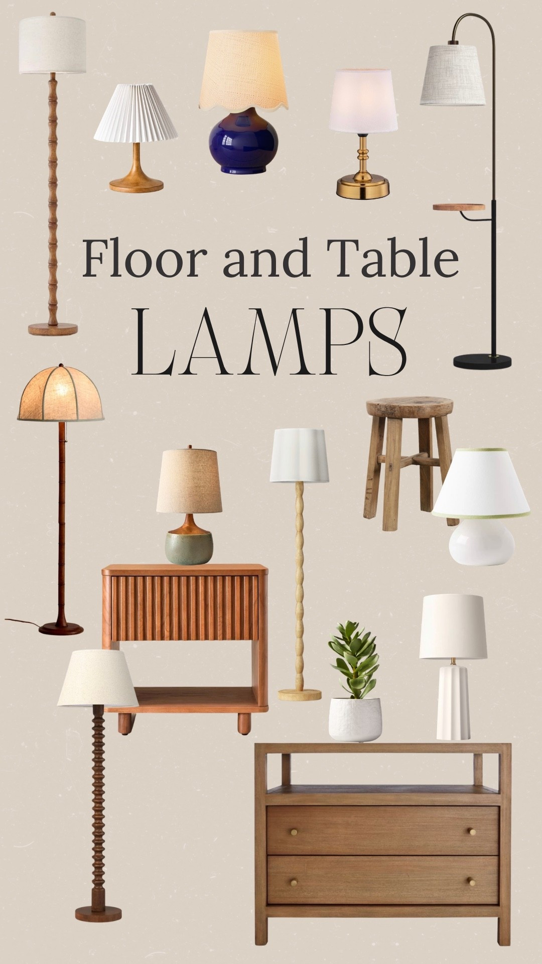 Floor and Table Lamps to compliment any space 🤍

#homedecor
#lamps

#LTKHome
