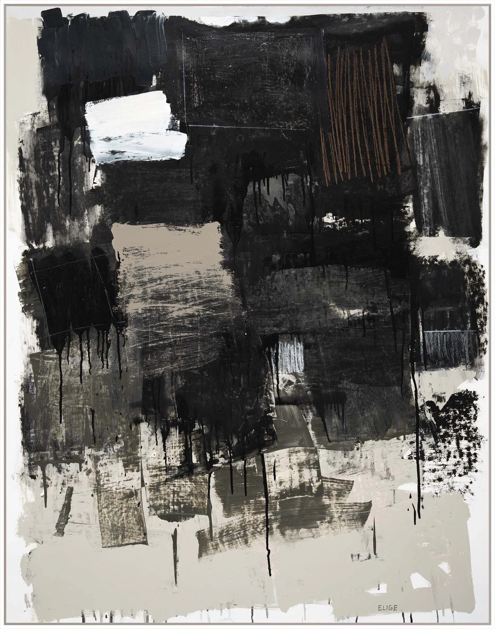 Taupe Is Dope Print by Elige | Perigold