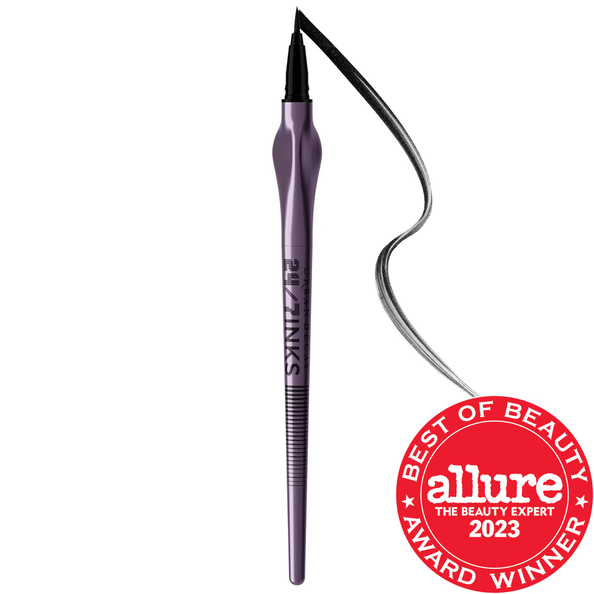 Urban Decay 24/7 Inks Easy Ergonomic Liquid Eyeliner Pen Zero 0.01 oz / 0.28 g | Sephora (US)