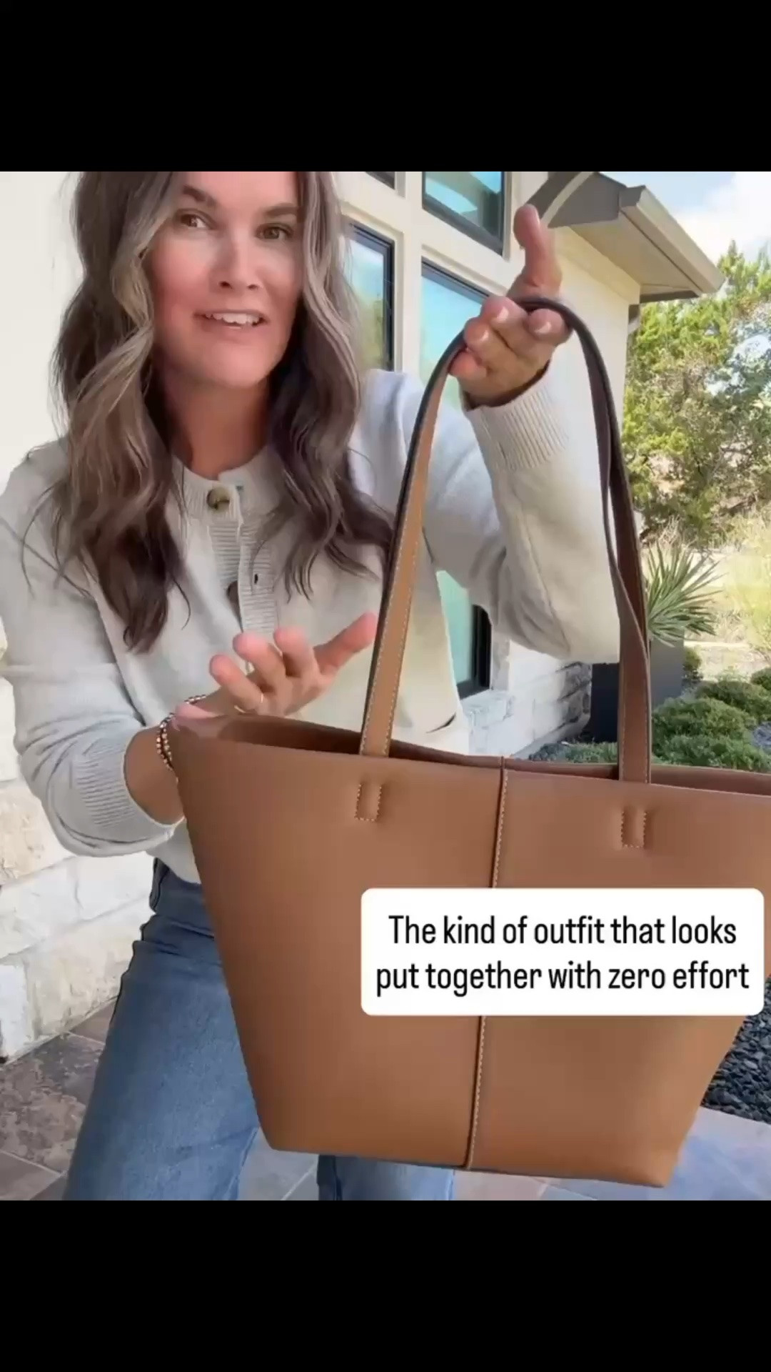 The cutest bag + the comfiest outfit serves as the best fall combo 🤎🍂

#LTKootd #LTKmomlife #LTKSeasonal