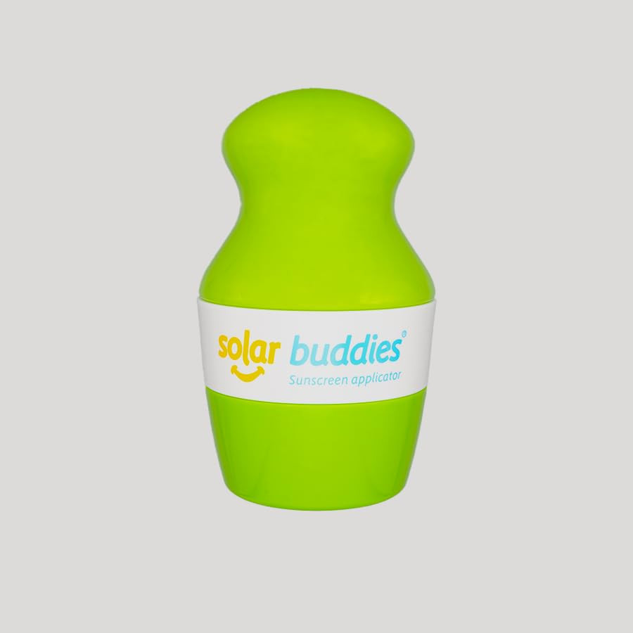 Solar Buddies Sunscreen Applicator - Single Full Green - BPA-Free Refillable Roll on Sponge Sunsc... | Amazon (US)