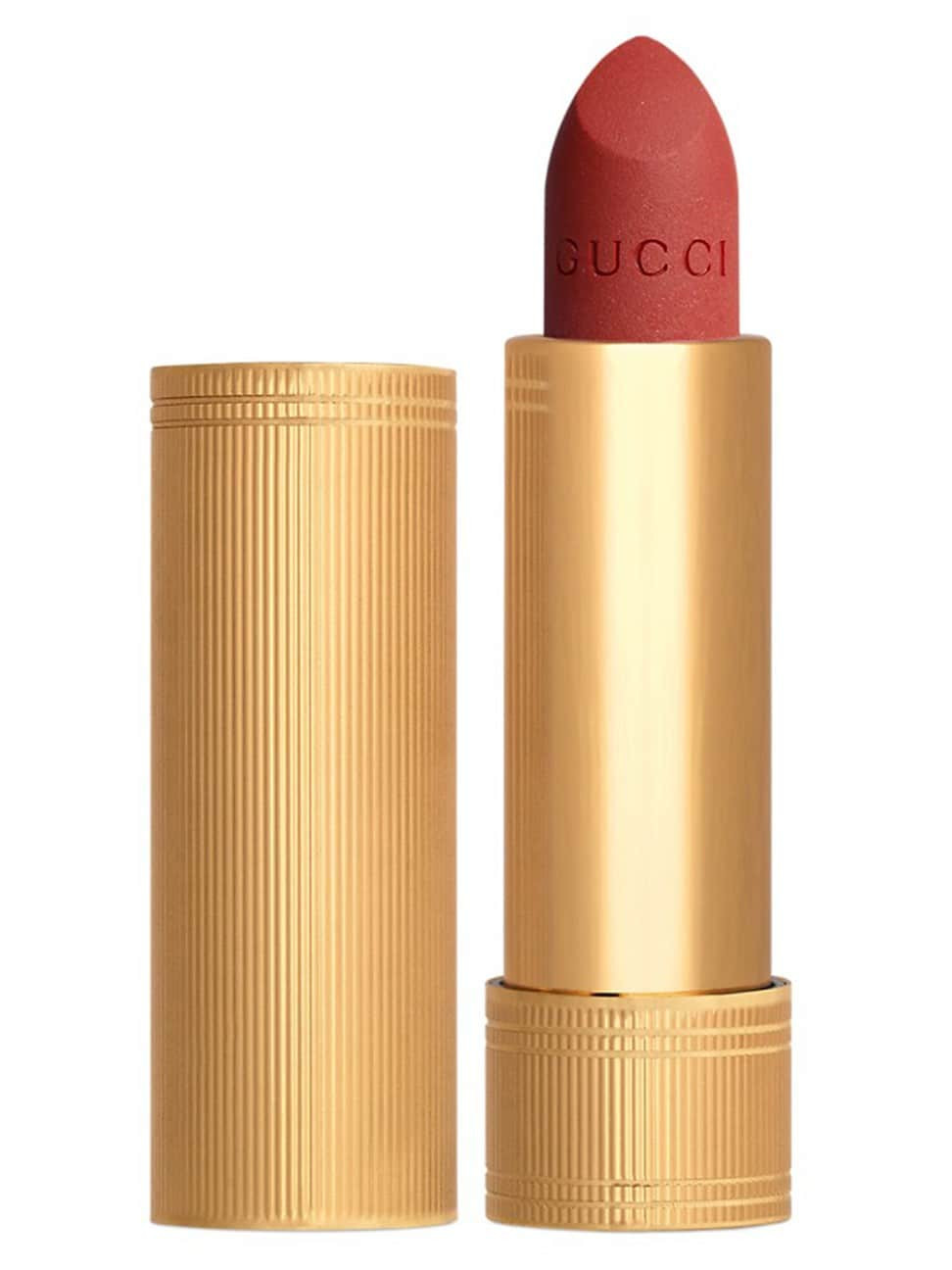 Women's Gucci Rouge À Lèvres Mat Velvet Matte Lipstick - 217 Valeria Rose | Saks Fifth Avenue