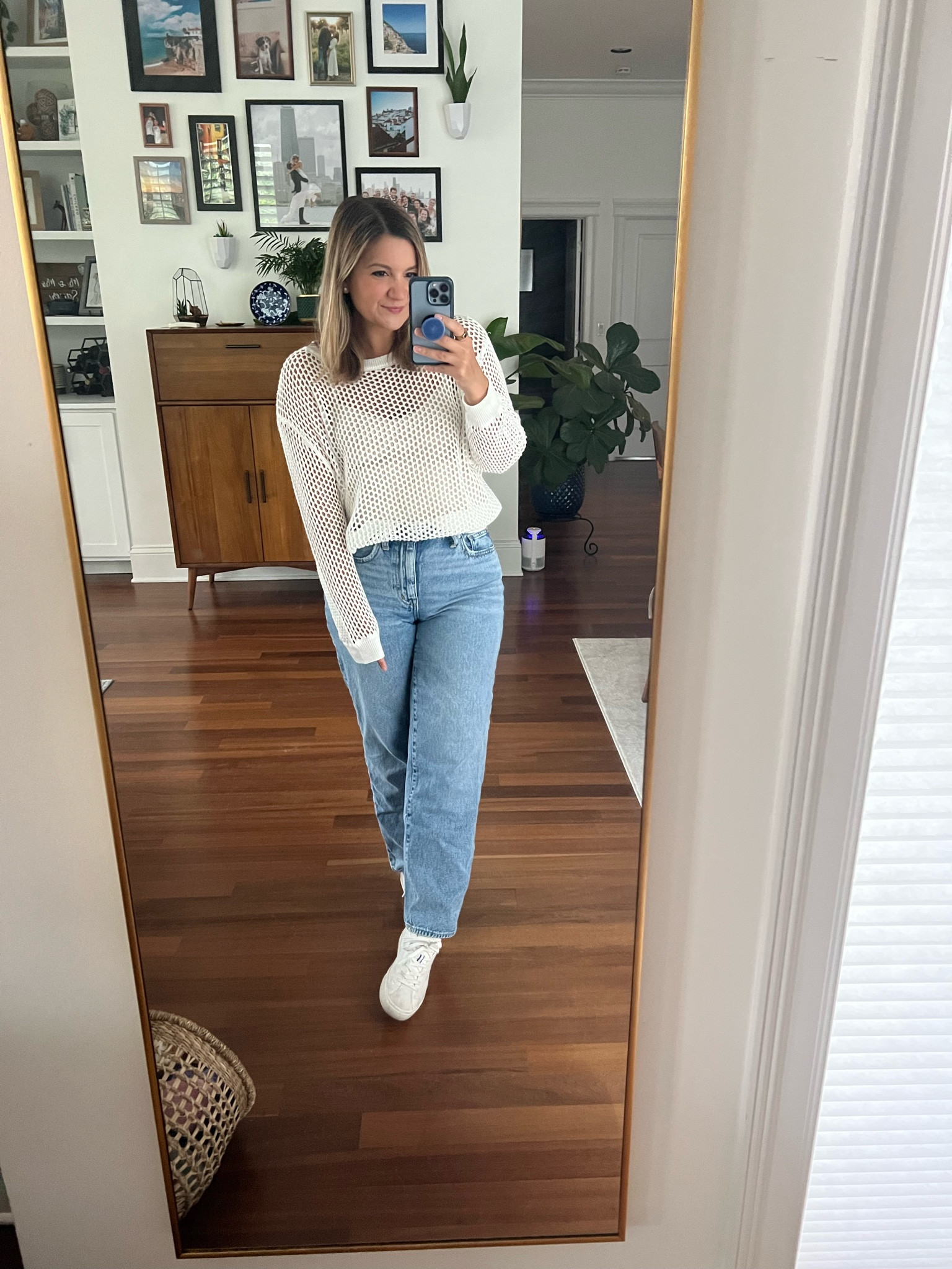 The best light layer sweater for mild weather! Wearing a small.
Jeans on sale in petite sizing - I have 27 petite!

#LTKunder100 #LTKunder50 #LTKSeasonal