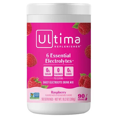 Ultima Replenisher, Electrolyte Mix, Raspberry, 10.2 oz (288 g) | iHerb