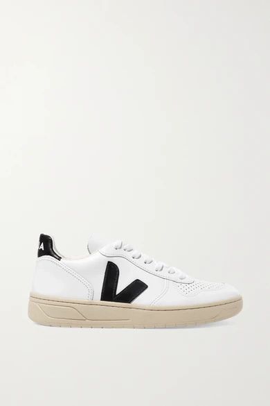 + NET SUSTAIN V-10 leather sneakers | NET-A-PORTER (US)