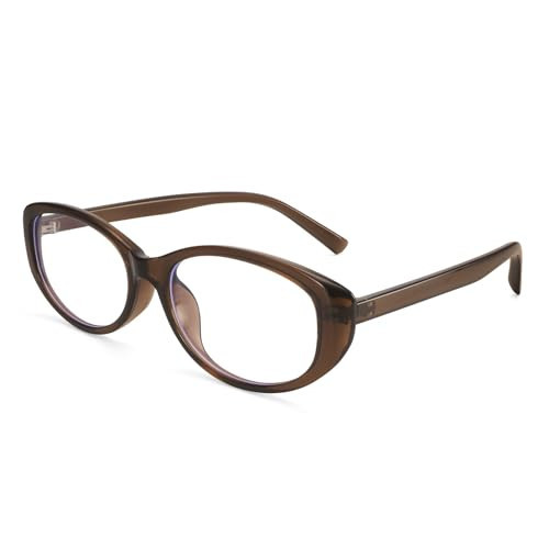 Dollger Blue Light Blocking Glasses for Women Trendy Retro Oval Frame Small Cateye bluelight glasses | Amazon (US)