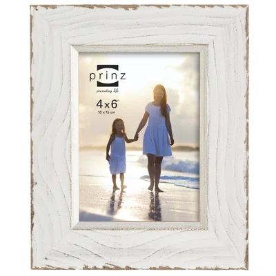 Clearwater Distressed Wood Picture Frame Color: White, Size: 8" x 10" | Wayfair North America