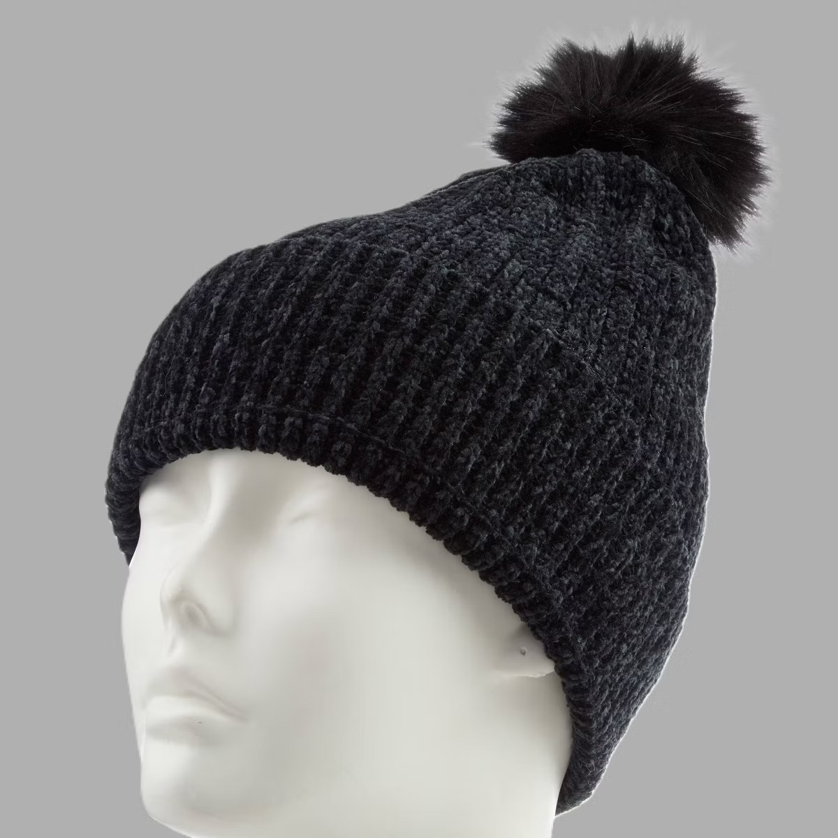 Isotoner Chenille Hat - Black | Target