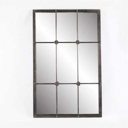 Luxen Home 40.35 lbs Window Frame Wall Mirror | Amazon (US)