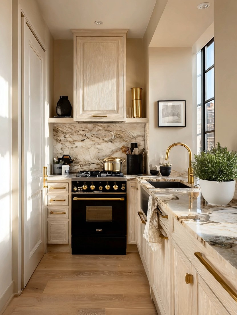 Did you notice the elegance of this kitchen? So will your guests.

The secret? Three powerful upgrades:
• A statement black and gold stove
• A brushed gold faucet
• Matching gold cabinet hardware

These three elements instantly elevate your space and create a refined, designer look without a full renovation.

If you’re ready to go all in, extend the theme with coordinating black and gold appliances — microwave, fridge, dishwasher, and yes… even the toaster. Details matter.

Bold. Polished. Timeless.

#KitchenInspo #BlackAndGold #ElegantKitchen #LuxuryKitchen #GoldHardware #KitchenUpgrade #ModernClassic #HomeDecor #StatementAppliances #InteriorStyle 

 #LTKHome
