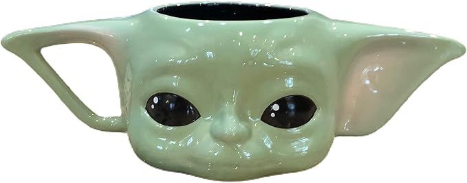 Star Wars The Mandalorian - Baby Yoda The Child - Figural Ceramic Coffee Mug | Amazon (US)