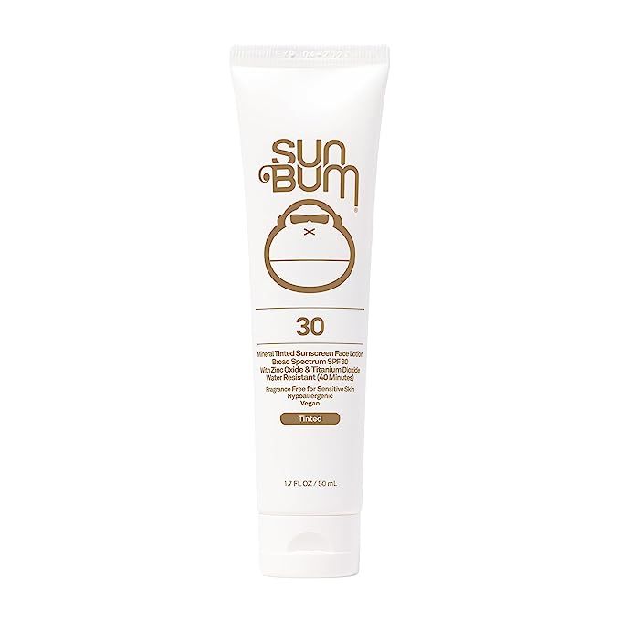 Sun Bum Mineral SPF 30 Tinted Sunscreen Face Lotion | Vegan and Hawaii 104 Reef Act Compliant (Oc... | Amazon (US)