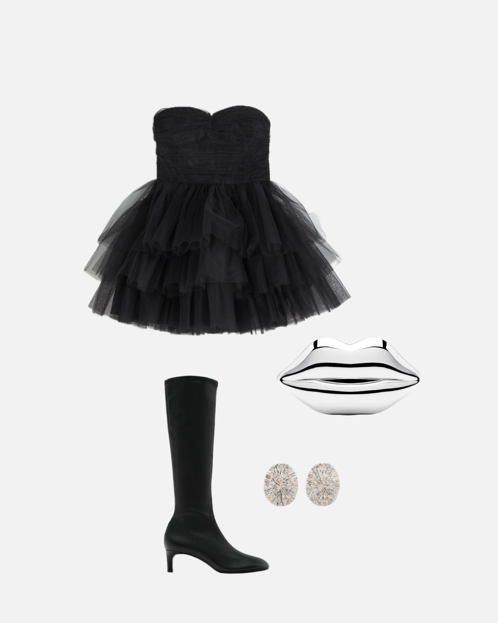 #schwarzeskleid #partykleid #kleidmitvolants #sockenstiefel #lipsbag #lipsclutch #statementearrings #kleid #partyoutfit #partylook

#LTKpartywear #LTKeurope #LTKdeutschland