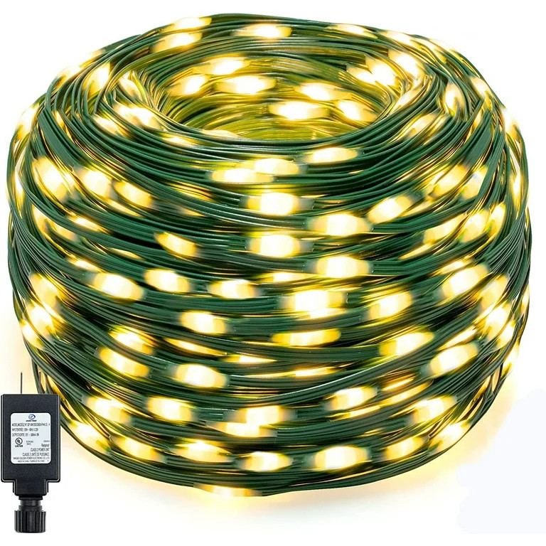 JUHEFA Christmas Lights Outdoor Indoor, 200LED 108FT Christmas Tree Lights IP67 Waterproof, 8 Mod... | Walmart (US)