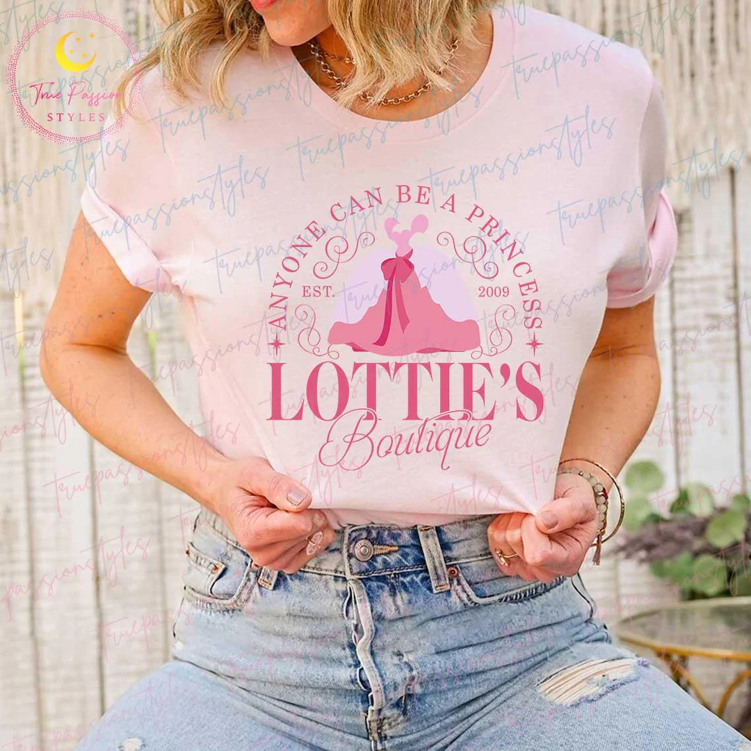 Charlotte Princess and the Frog Shirt, Lottie's Boutique Shirt, Long Sleeve, Sweatshirt, Hoodie E... | Etsy (US)