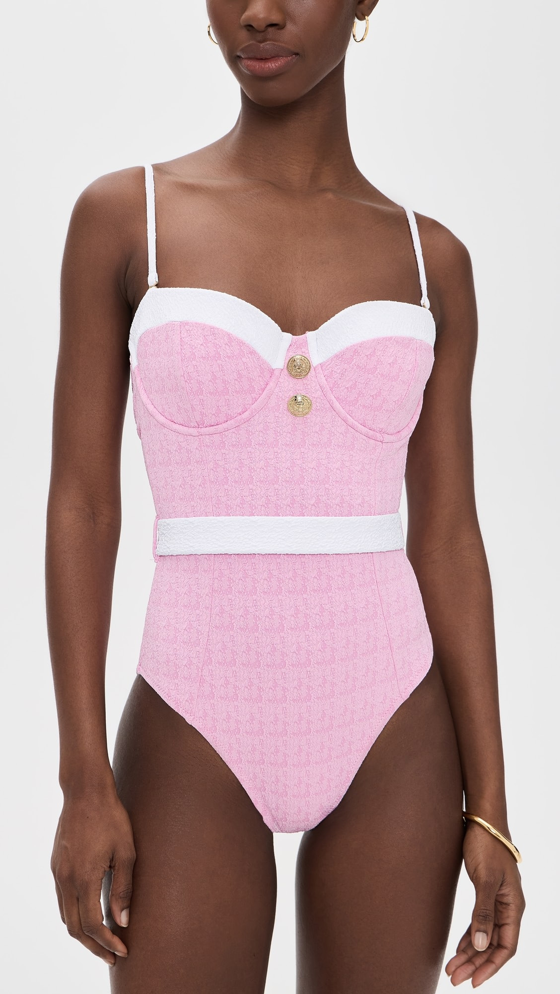 Amie Colorblock Chic One Piece Swim Suit | Shopbop