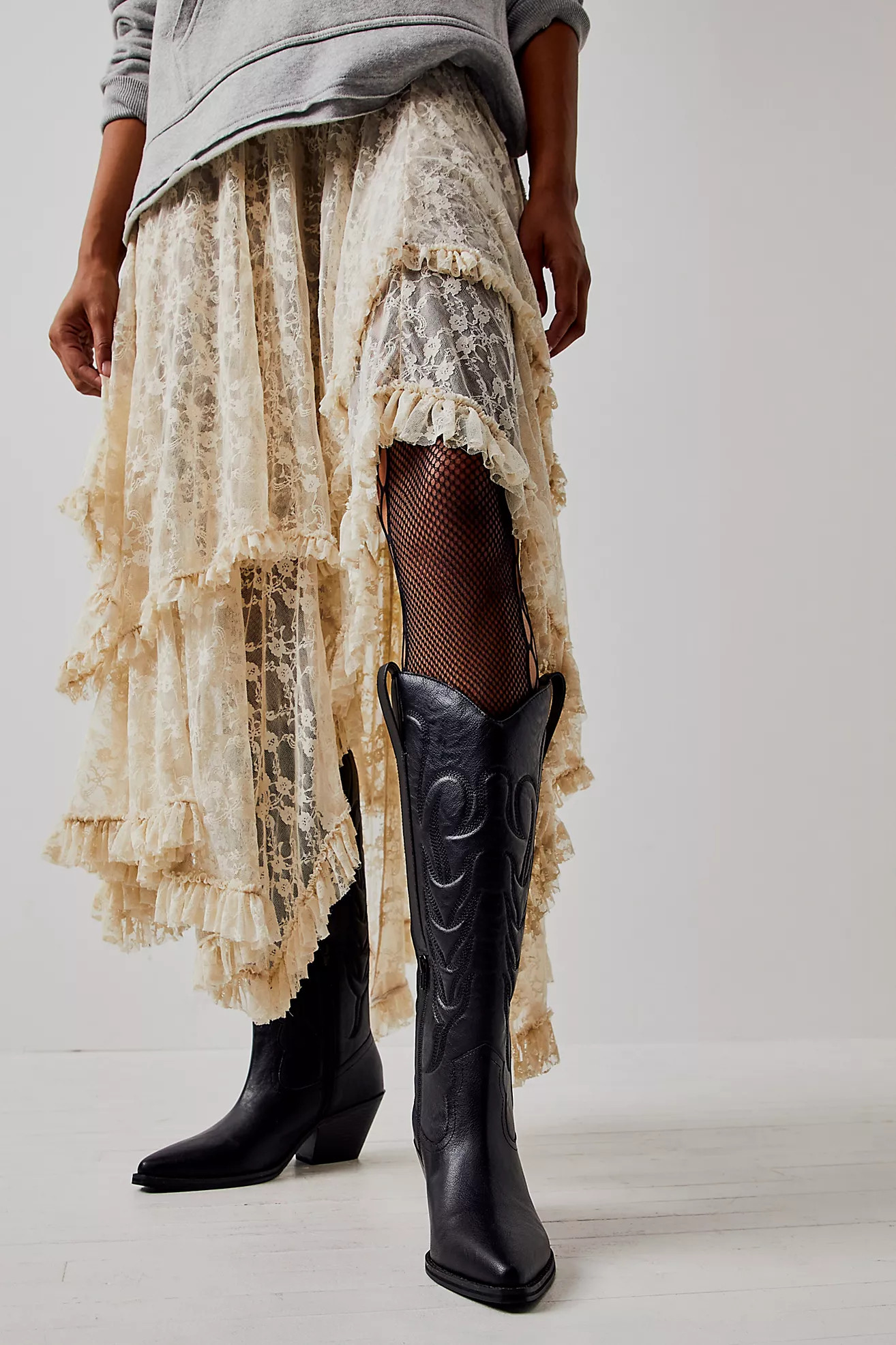 Vegan Acres Tall Western Boots | Free People (UK)