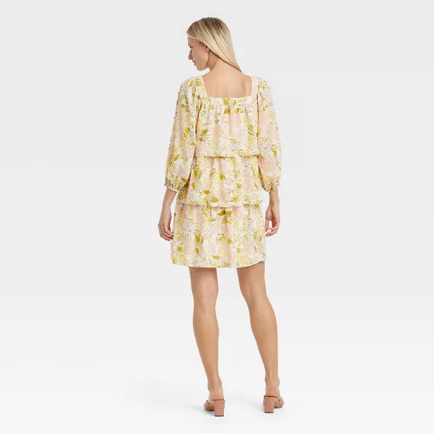 Women's Bishop 3/4 Sleeve Dress - Who What Wear™ | Target