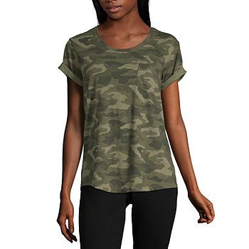 a.n.a Short Sleeve Round Neck Tee- Tall - JCPenney | JCPenney
