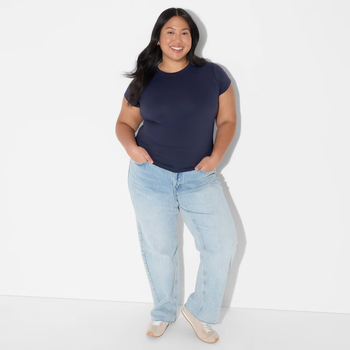 Women's Short Sleeve Crewneck ButterBliss T-Shirt - Wild Fable™ | Target