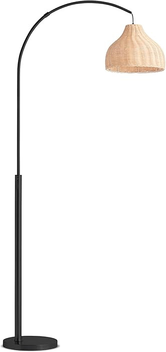 Brightech Lark Standing LED Floor Lamp for Bedroom, Living Room, Office - Modern Tall Corner Arc ... | Amazon (US)