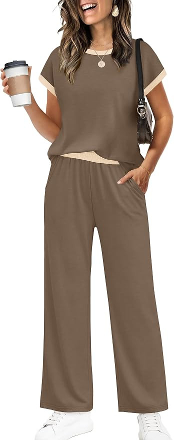 WIHOLL Two Piece Sets for Women Summer Spring Outfits Travel Cruise Resort Wear 2026 Beach Vacati... | Amazon (US)