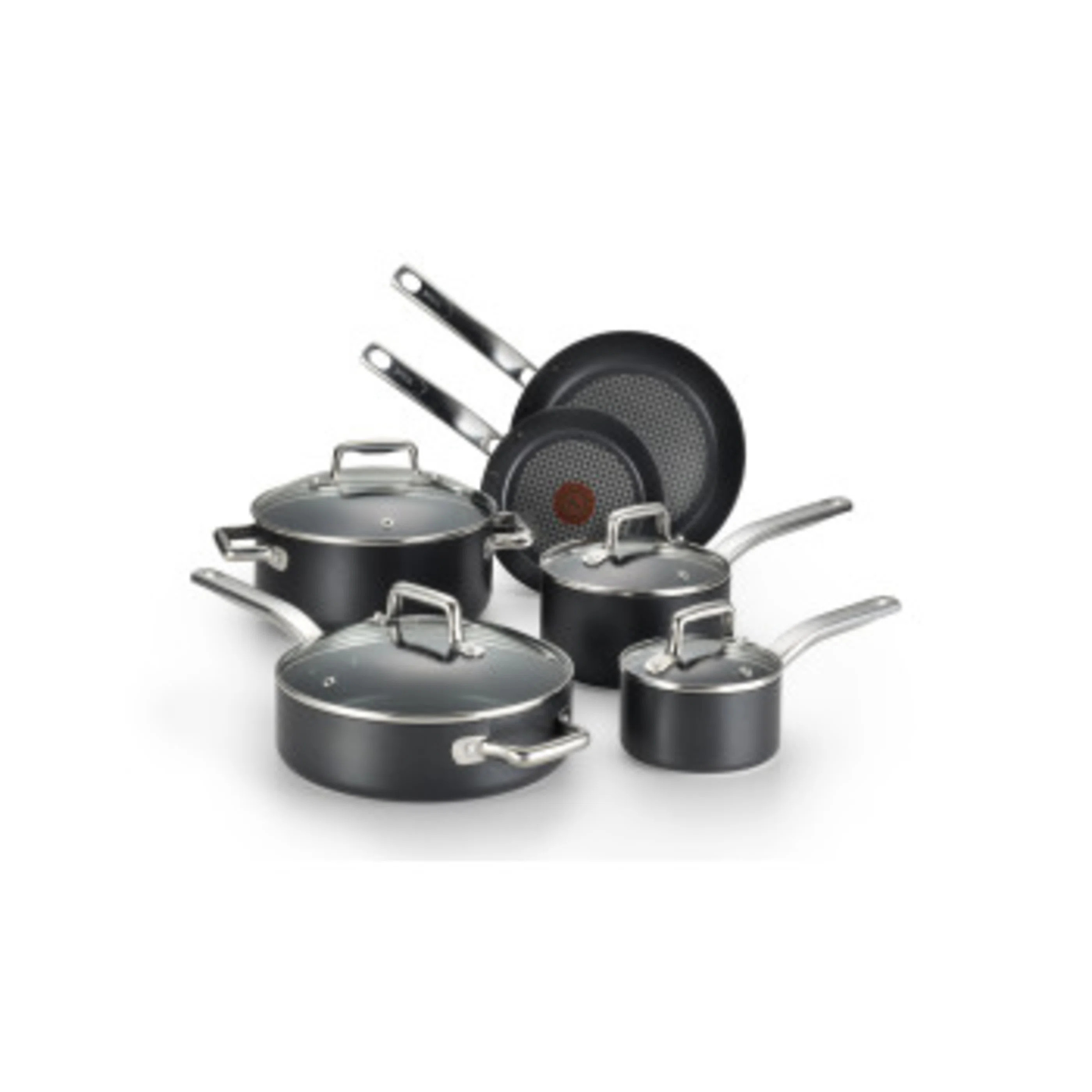 T-fal ProGrade Nonstick Aluminum Cookware, 10 piece | Wayfair North America