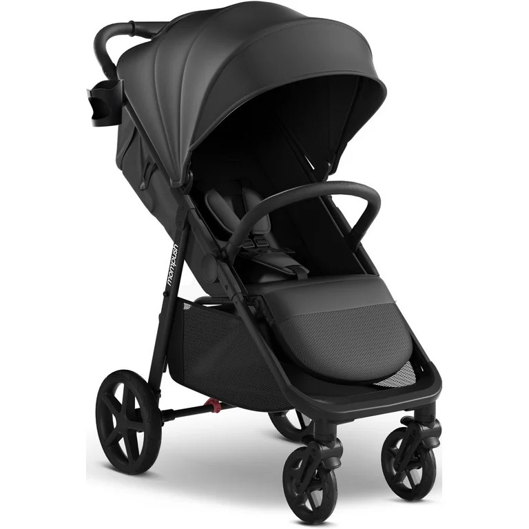 Mompush Nova Baby Stroller Adjustable & Foldable Standard Stroller, Black - Walmart.com | Walmart (US)