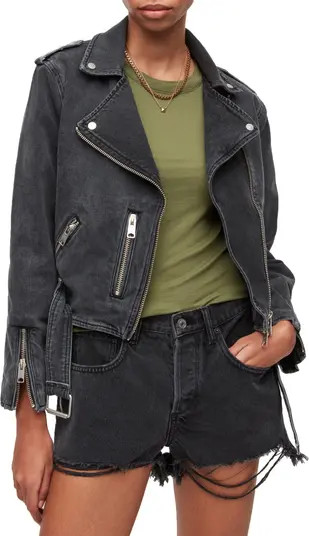 Balfern Denim Biker Jacket | Nordstrom