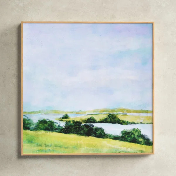 Landscape Framed On Canvas Painting | Wayfair North America
