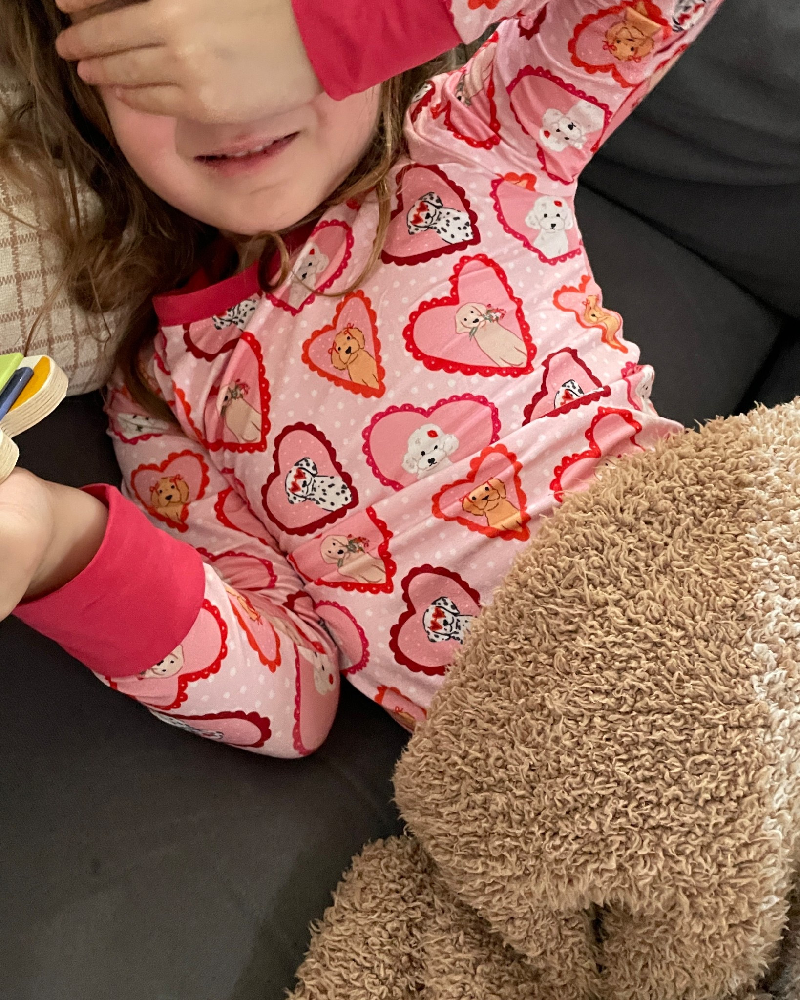 Obsessed with these Valentines 🐶 pjs 💘 kids bamboo pjs
In my jammers pjs


#LTKBaby #LTKFindsUnder50 #LTKKids