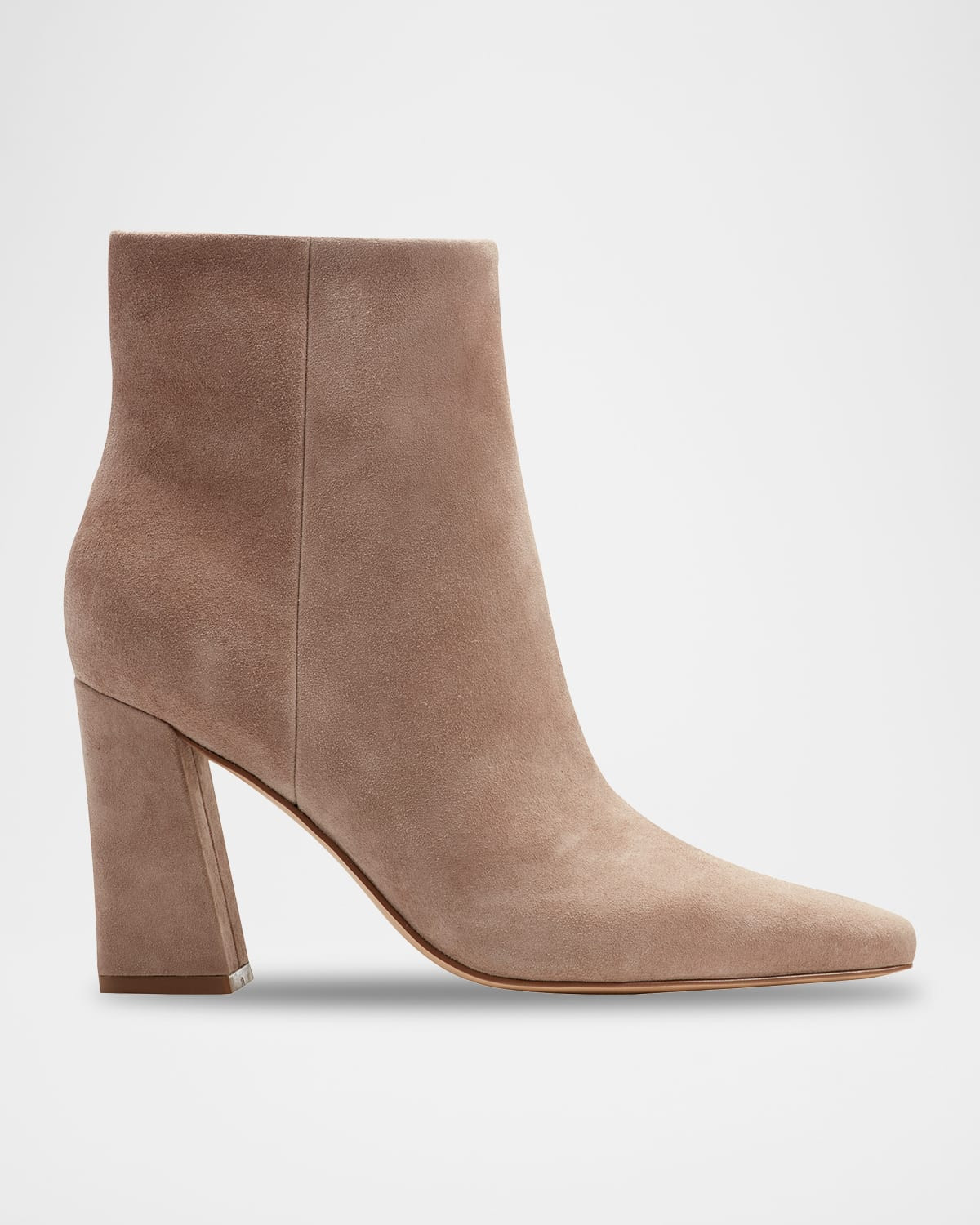Yanara Leather Zip Booties | Neiman Marcus