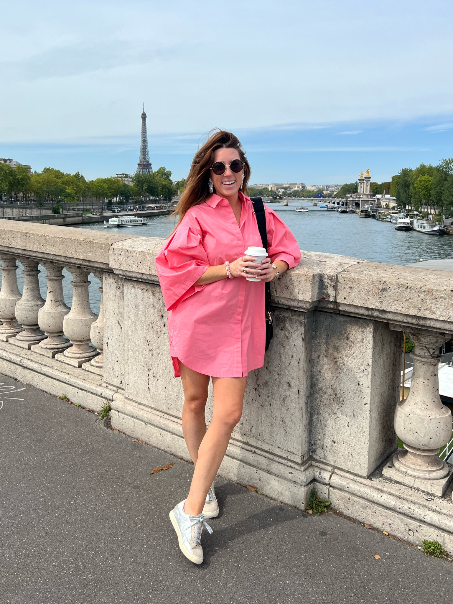 Cute and comfy dress for the first day in Paris. Has pockets and a loose babydoll fit.  

#LTKtravel #LTKFind