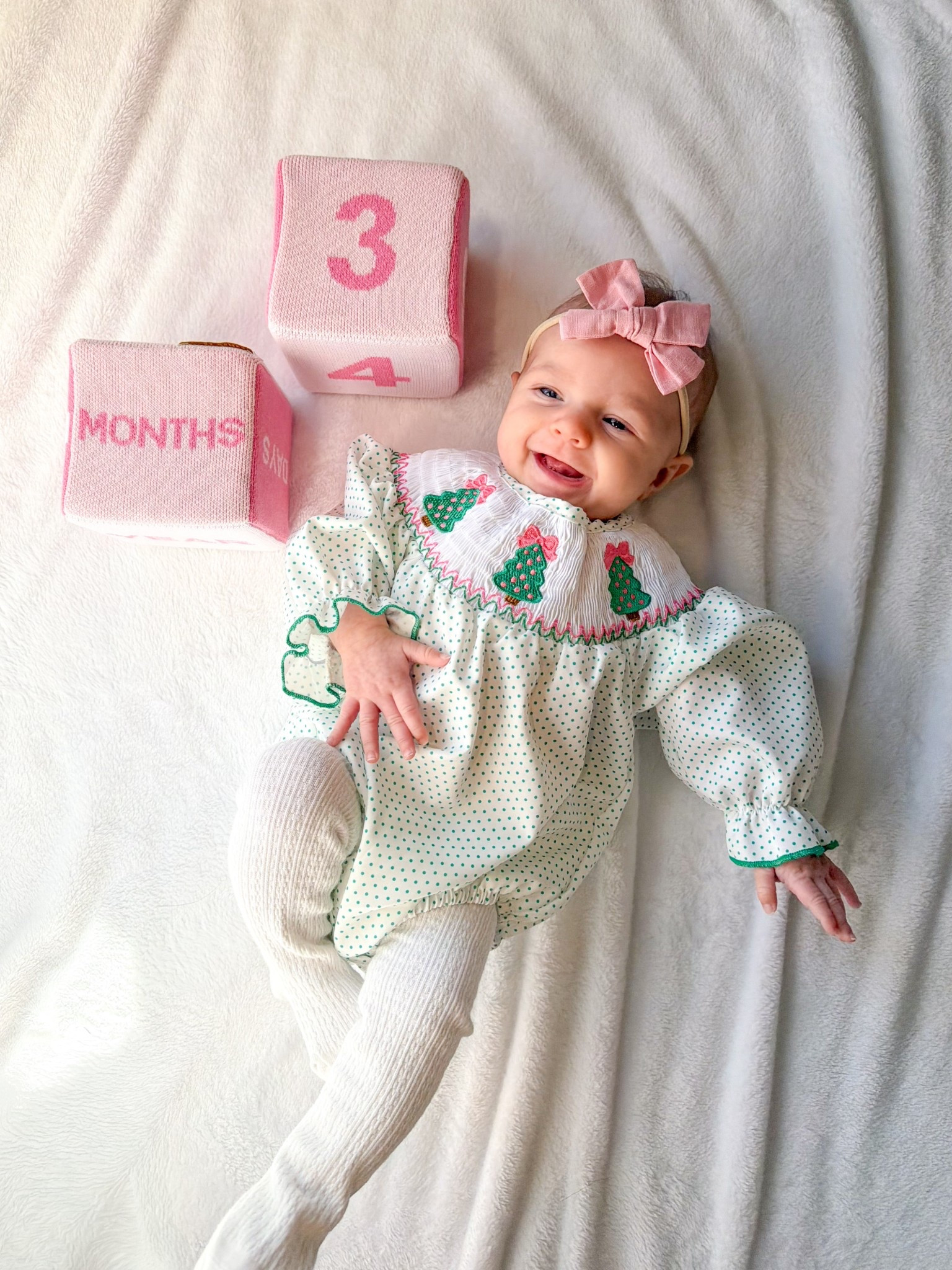 Palmer - 3 Month Christmas Tree Bubble! 💗🎄🎀

#LTKmomlife #LTKSaleAlert #LTKBaby