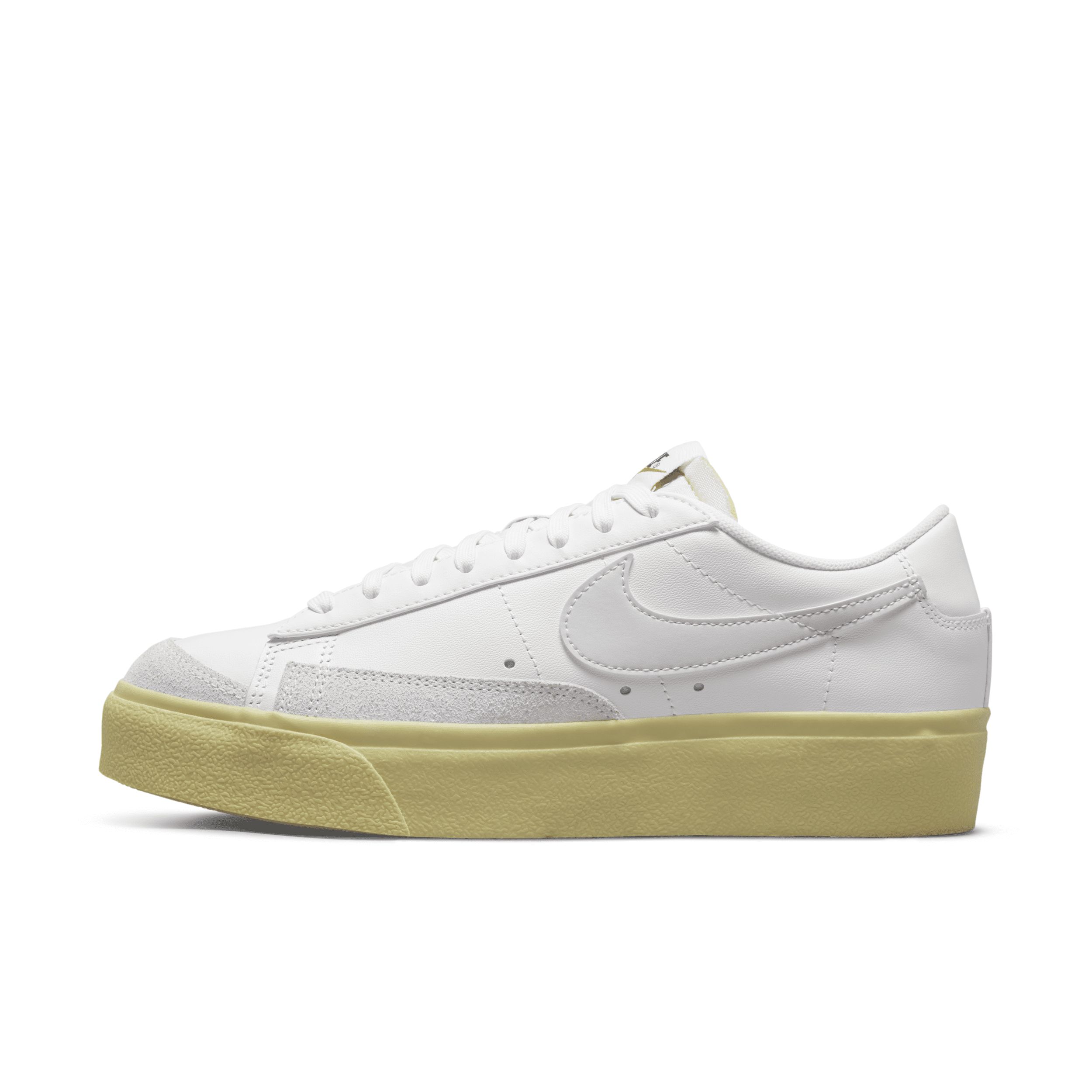 Nike Women's Blazer Low Platform Shoes in White, Size: 7.5 | DJ0292-109 | Nike (US)