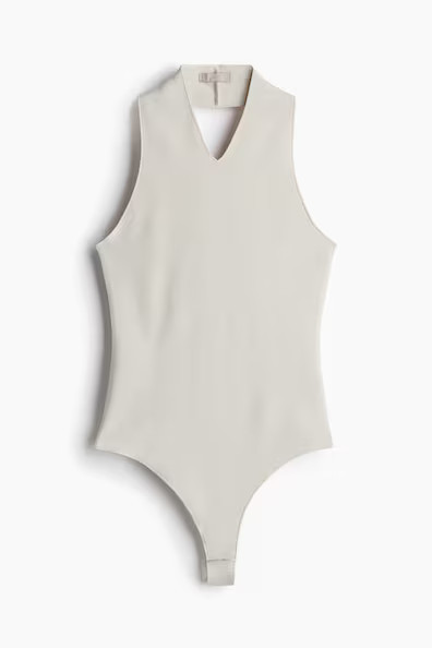 Body string dos nu - Grège Clair | H&M (FR, IT, ES, PT, BE)