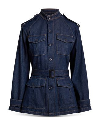 Belted Denim Utility Jacket | Bloomingdale's (AU)