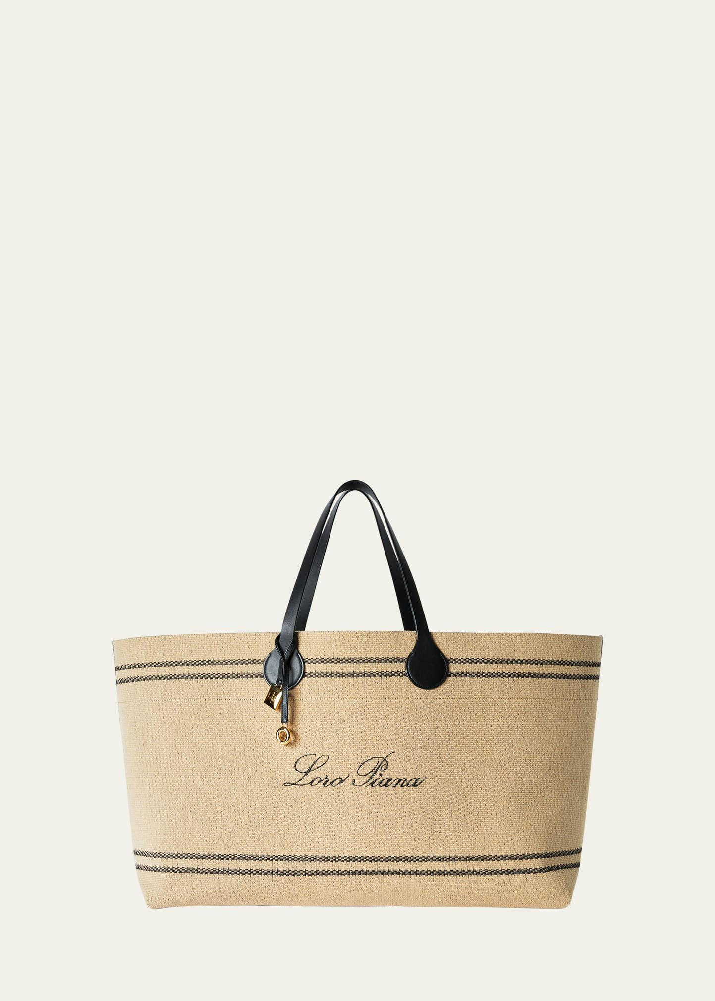 Loro Piana Tasman XL Canvas Tote Bag | Bergdorf Goodman
