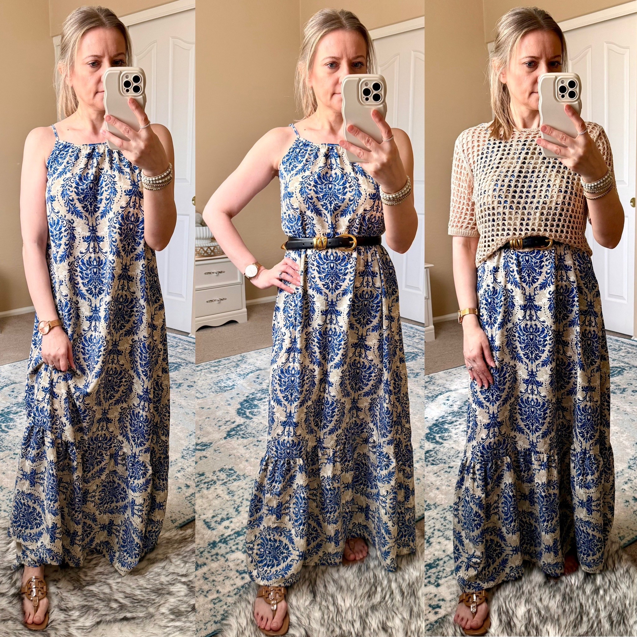 Great summer dress to wear on a beach vacation, lightweight, flowy, adjustable straps. Wearing size small. 




Beach vacay, spring break outfit, beach outfit, summer outfit, maxi dress 

#LTKOver40 #LTKFindsUnder50 #LTKSeasonal