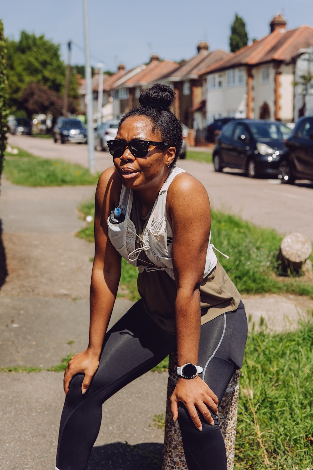 A quick breather during today's run.
Sharing everything I'm currently wearing including my running outfit, trainers and accessories that have been seeing plenty of miles lately.

Running outfit | Women's running clothes | Running leggings | Running trainers | Marathon training | Running accessories | Activewear outfit | Women's fitness clothing

#LTKuk #LTKsummer #LTKfitness