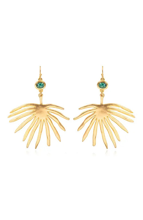 Sequin Marina Drop Earrings in Green at Nordstrom | Nordstrom