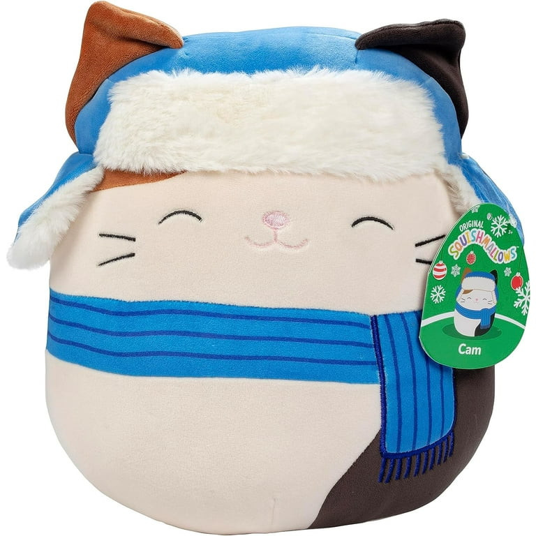 Squishmallows 10" Cam The Cat Plush - Official Kellytoy New 2023 Christmas Plush - Cute and Soft ... | Walmart (US)