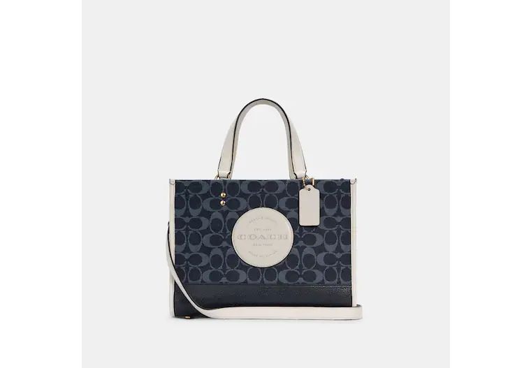 Dempsey Carryall In Signature Jacquard With Coach Patch | Coach Outlet