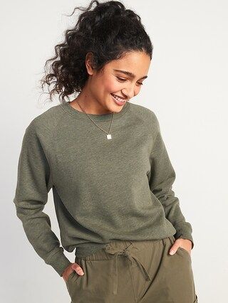 Vintage Crew-Neck Sweatshirt for Women | Old Navy (US)